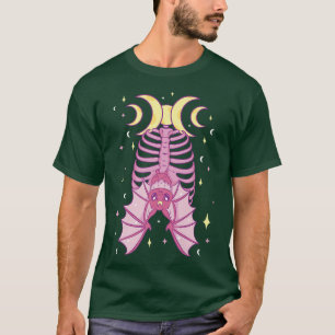 Mystical Witch Bat Esoteric Magic Night Halloween2 T-Shirt