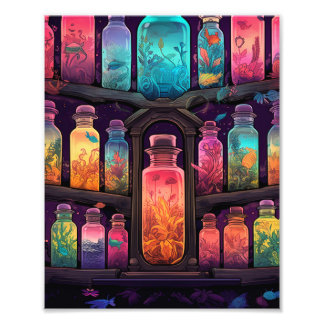 Mystical Witch Hut Photo Print