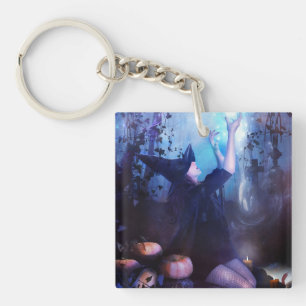 Mystical Witch Keychain