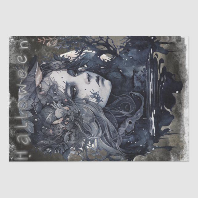 Mystical Witch Tissue Paper (Front)