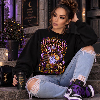 Mystical Witchy Apothecary Potion Art Sweatshirt