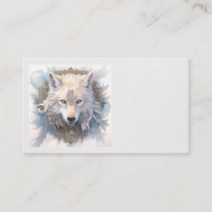 Mystical Wolf Business Cards