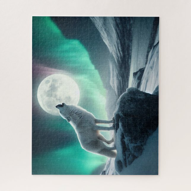 Mystical Wolf Jigsaw Puzzle (Vertical)