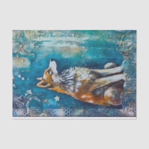 Mystical Wolf Tissue Paper