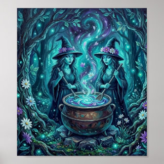 MysticDaisyWitches Poster