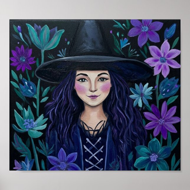 MysticGothFlower Poster (Front)