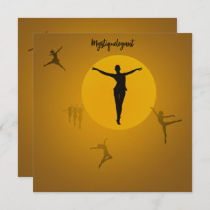Mystique Elegant Dance Invitation