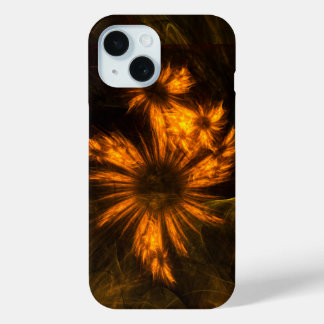 Mystique Garden Abstract Art iPhone 15 Case