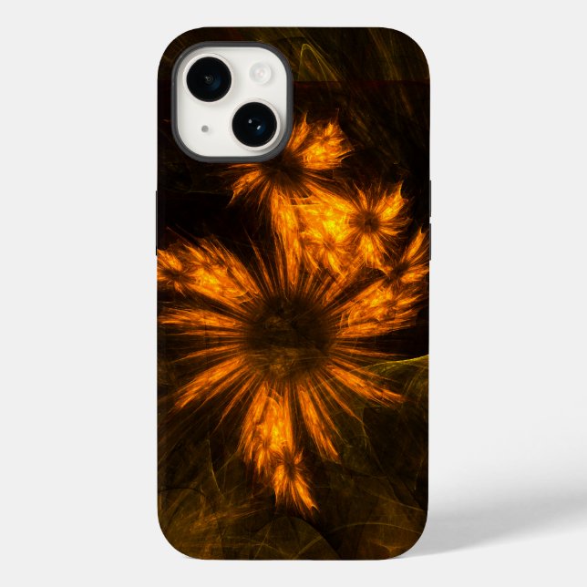 Mystique Garden Abstract Art Case-Mate iPhone Case (Back)