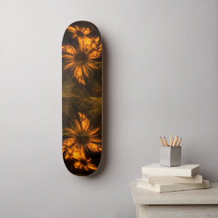 Mystique Garden Abstract Art Skateboard