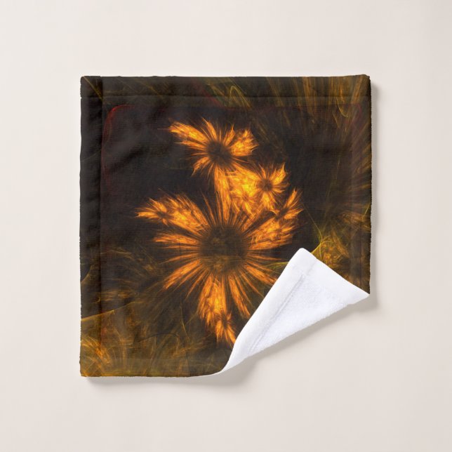 Mystique Garden Abstract Art Wash Cloth (Wash Cloth)
