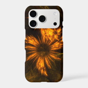 Mystique Garden Golden Abstract Fractal Art