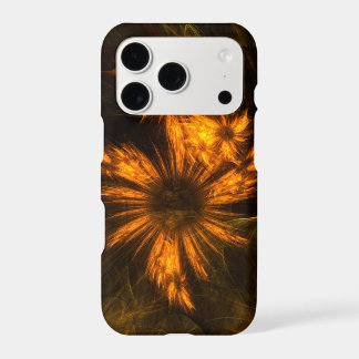 Mystique Garden Golden Abstract Fractal Art