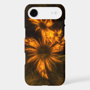 Mystique Garden Golden Abstract Fractal Art