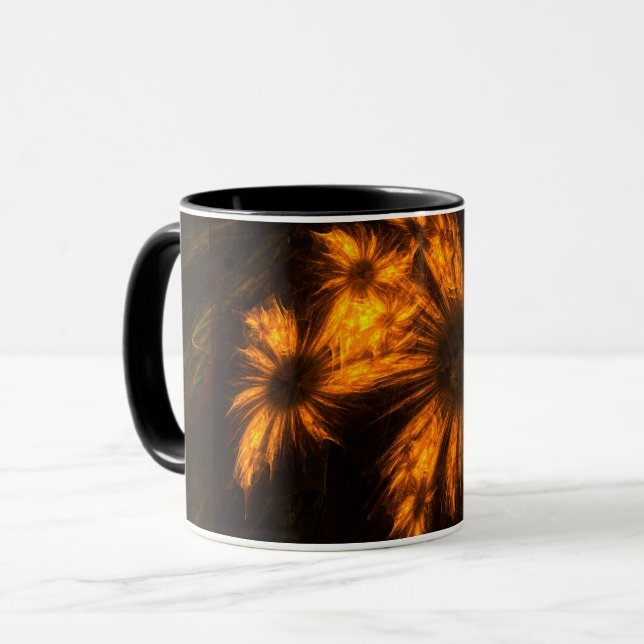 Mystique Garden Mug café Abstrait (Devant gauche)