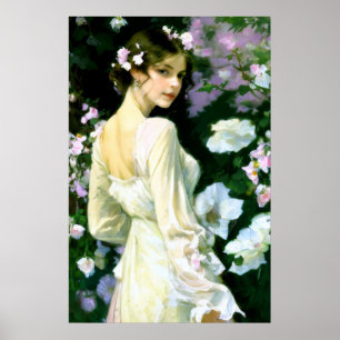 Mystique in Bloom #123: The Language of Flowers Poster