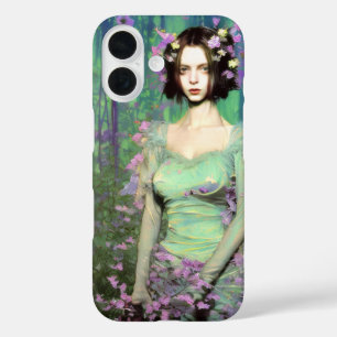 Mystique in Bloom #218: Goddess of the Forest iPhone 16 Case