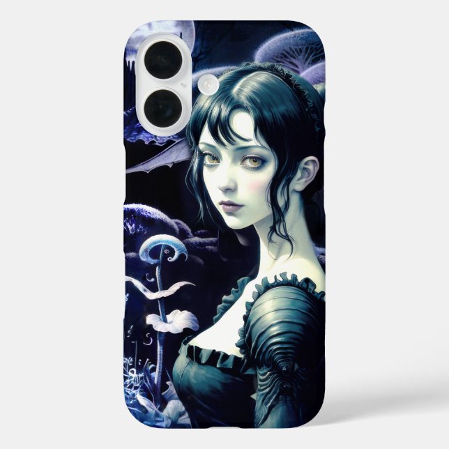 Mystique in Shadow #193: Mystical Moonlit Night Case-Mate iPhone Case (Back)