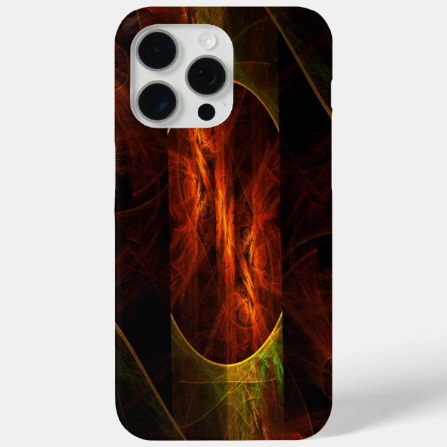 Mystique Jungle Abstract Art Case-Mate iPhone Case (Back)