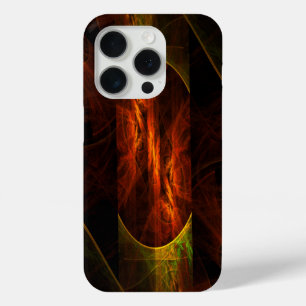 Mystique Jungle Abstract Art iPhone 15 Pro Case