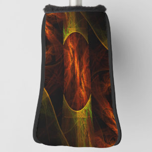 Mystique Jungle Abstract Art Golf Head Cover