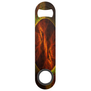 Mystique Jungle Abstract Art Speed Bottle Opener