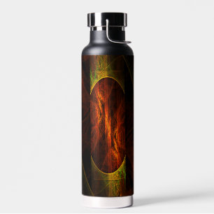 Mystique Jungle Abstract Art Water Bottle