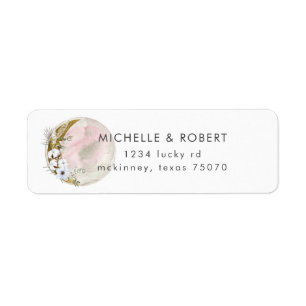 mystique lune bohème rose retour Adresse