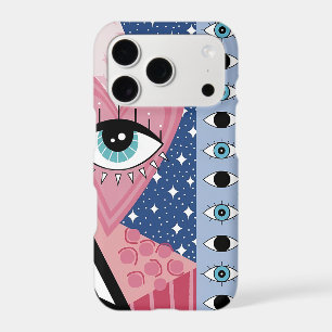 Mystique Mauvais Œil Cœur Pop Art Rétro Céleste 