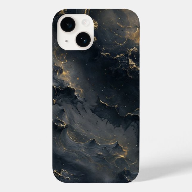 Mystique paysage Abstrait iPhone 14 Coque (Verso)