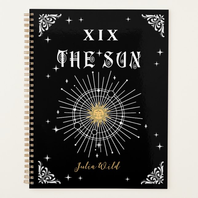 Mystique W Fortune Tarot Le Soleil Halloween gothi (Devant)