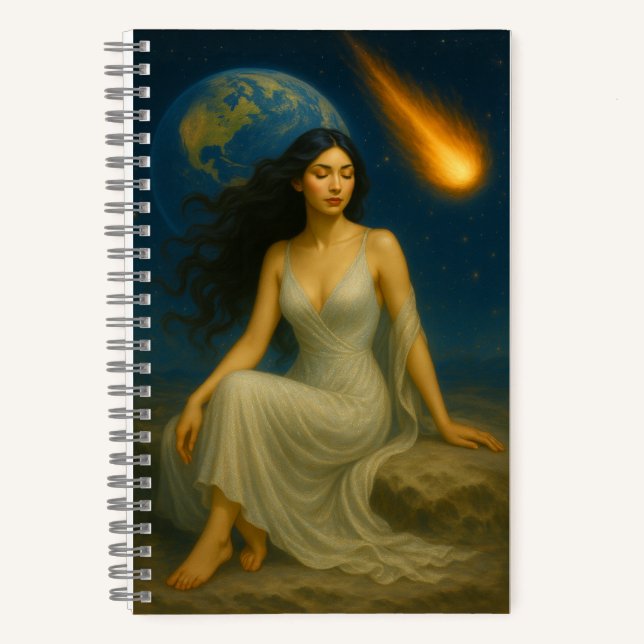 Mystique Woman - notebook with soul (Front)