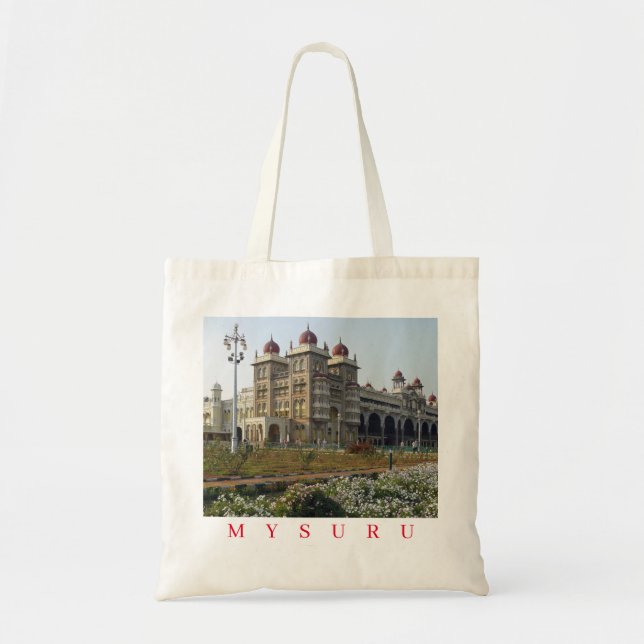 Mysuru Palace view tote bag (Front)