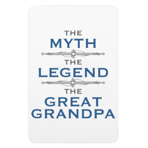 Myth Legend Great Grandpa Magnet