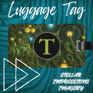 Mythara Echoes Luggage Tag