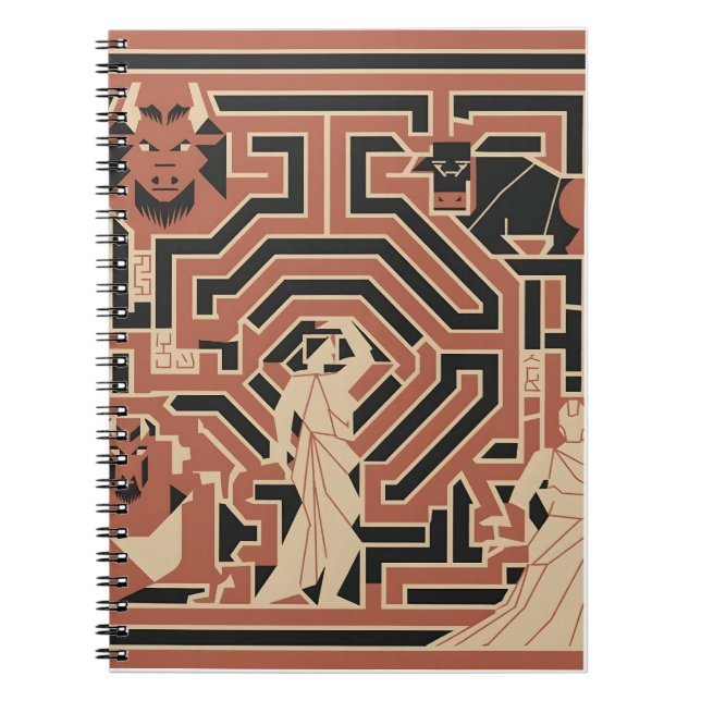 Mythic Labyrinth Notebook (Front)