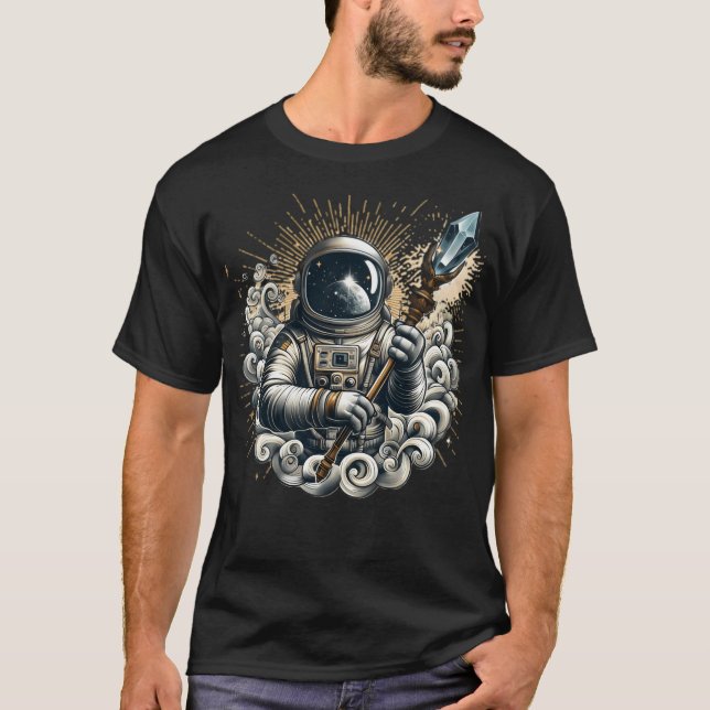 Mythical Astronaut T-Shirt (Front)