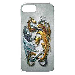 Mythical Celtic Dragons Fantasy Tattoo Art Case-Mate iPhone Case