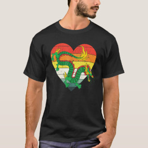 Mythical Chinese Culture Fantasy Creature Heart Re T-Shirt