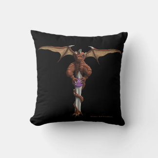 Mythical Creature Forest Primate Fantasy Art Image Throw Pillow