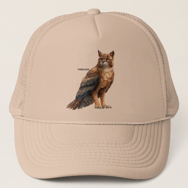 Mythical creature Griffin T1MELESS Trucker Hat (Front)
