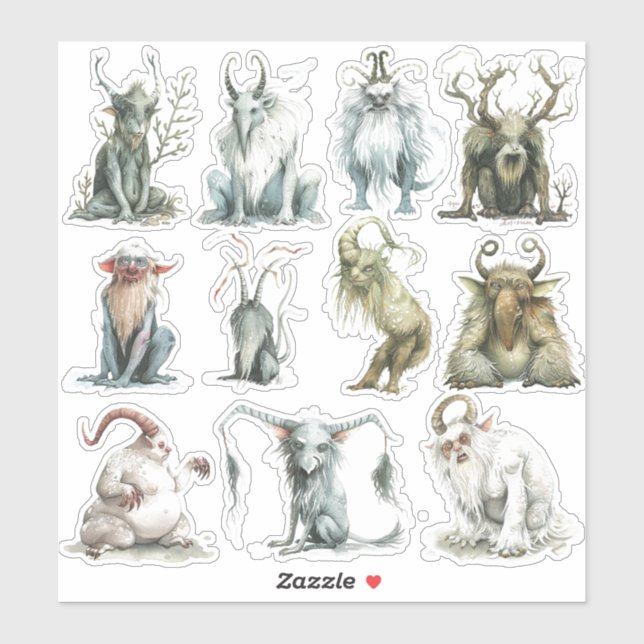 Mythical Creatures Nordic (Sheet)