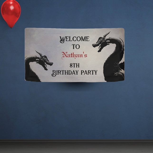 Mythical Dragon Personalized Banner (Creator Uploaded)