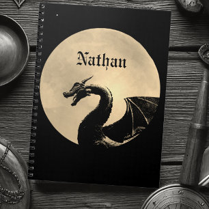 Mythical Dragon Personalized Notebook