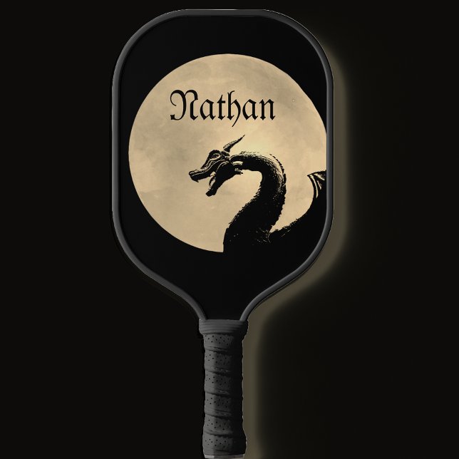 Mythical Dragon Personalized   Pickleball Paddle (Creator Uploaded)