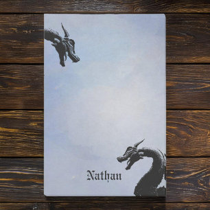 Mythical Dragon Personalized Post-it Notes