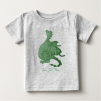 mythical fantasy creature cute green dragon