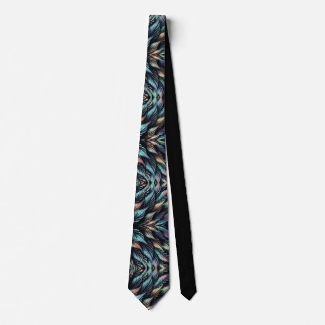 Mythical Feathers Tie (Front)