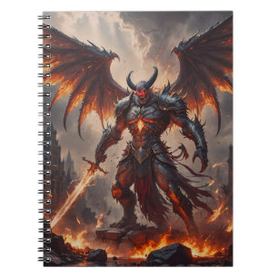 Mythical Fiery Demon Notebook