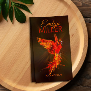 Mythical Fire Rising Phoenix Bird Business Card